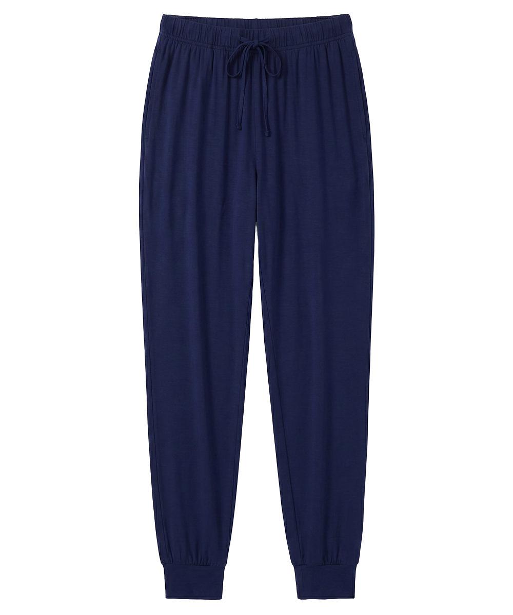 Women Bamboo Pajama Pants Drawstring Waist Loungewear with Pockets
