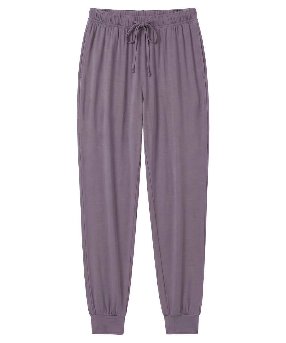 Women Bamboo Pajama Pants Drawstring Waist Loungewear with Pockets