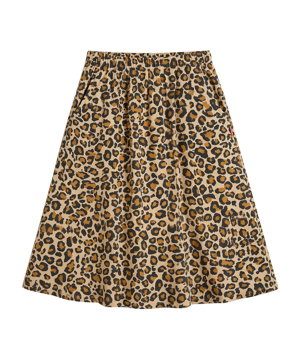 Girls Midi A-Line Bamboo Skirts for School 6-14Y