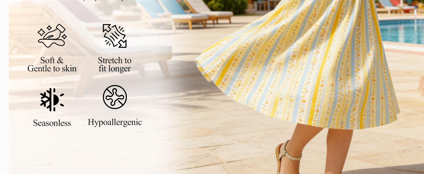 EASWEET Maxi Dress &amp;amp; Shorts Set