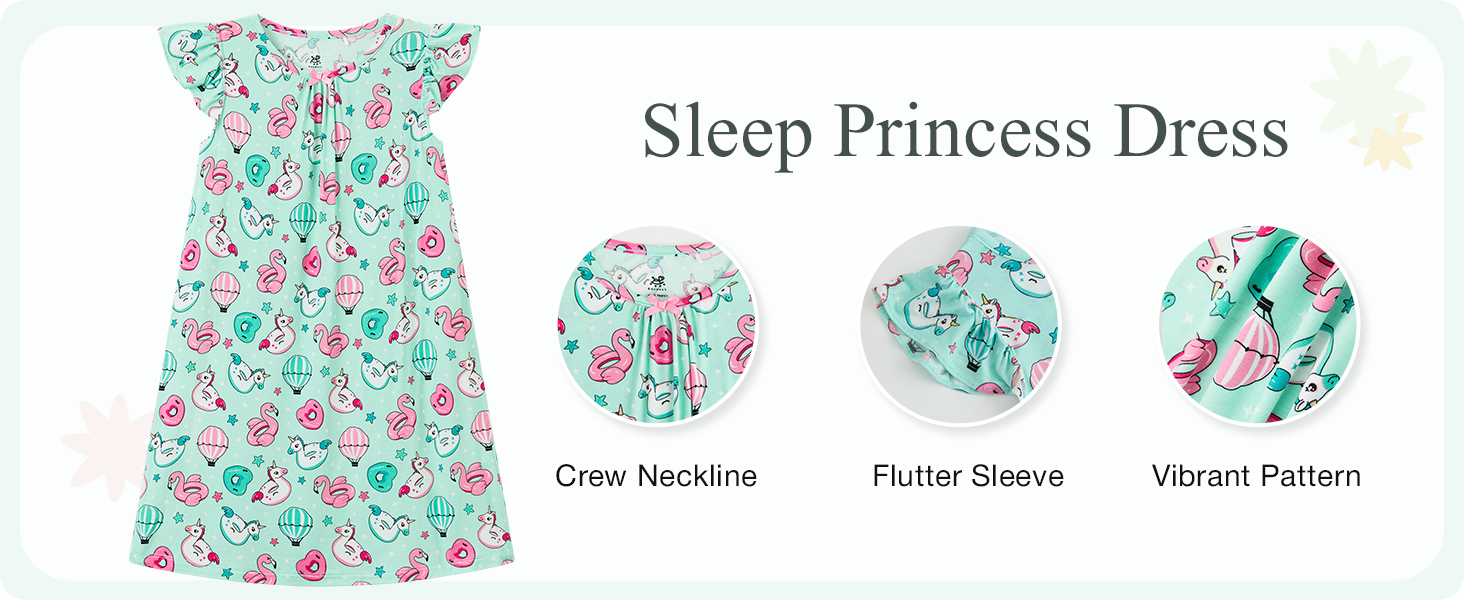 Bamboo viscose Toddler Girls dress