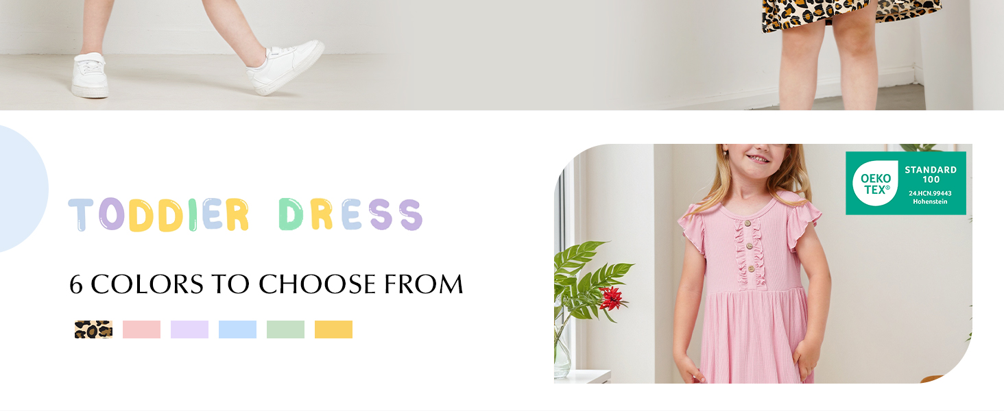 Bamboo viscose Toddler Girls Dress