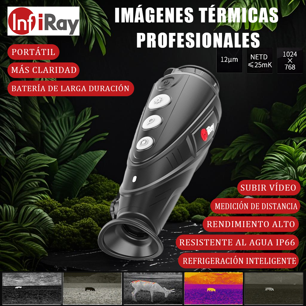 Monocular de imagen térmica