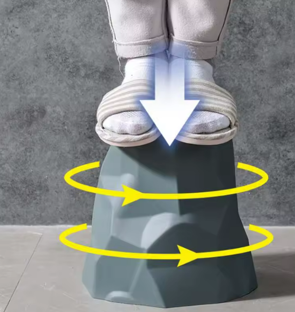 Creative irregular trash can bathroom trash basket household toilet trash can family trash can kitchen bathroom trash