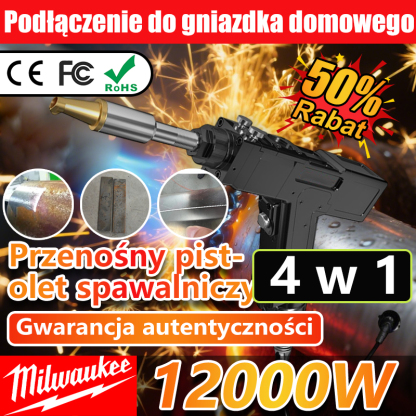 Pistola per saldatura laser multiuso 4 in 1 Milwaukee