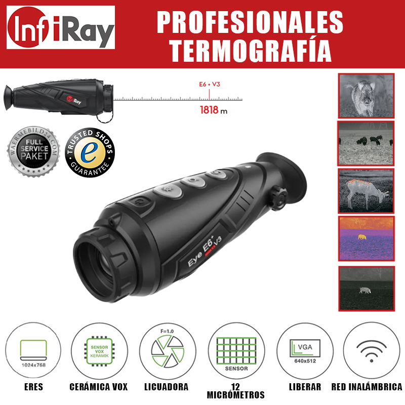 Monocular de imagen térmica