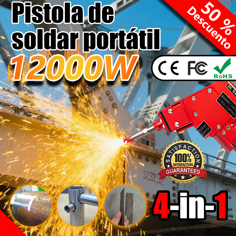 Pistola de soldadura láser portátil Milwaukee