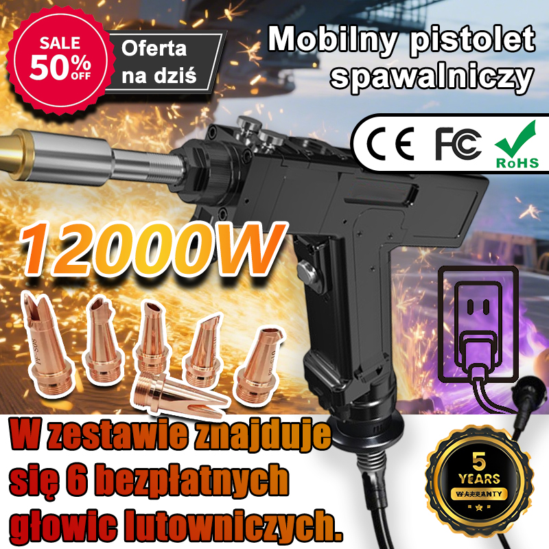Pistola per saldatura laser multiuso 4 in 1 Milwaukee