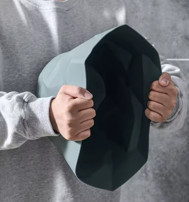 Creative irregular trash can bathroom trash basket household toilet trash can family trash can kitchen bathroom trash