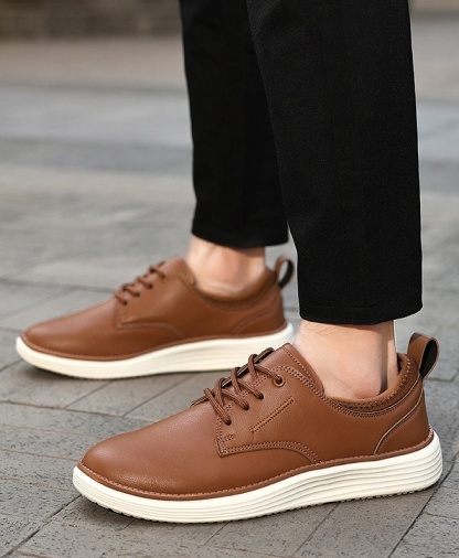 Men's leather shoes