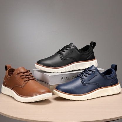 Men's leather shoes