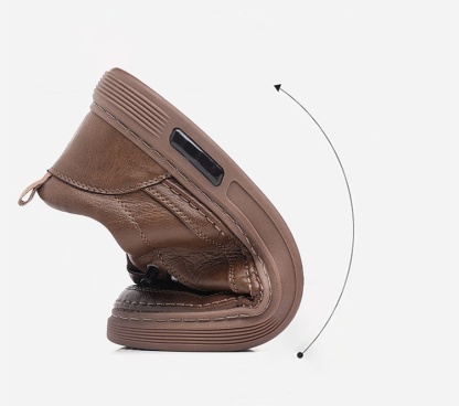 Men's leather shoes