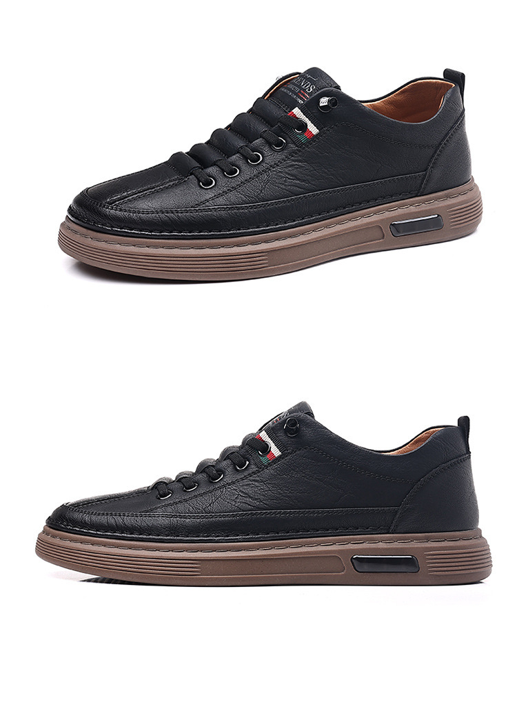 Men's leather shoes