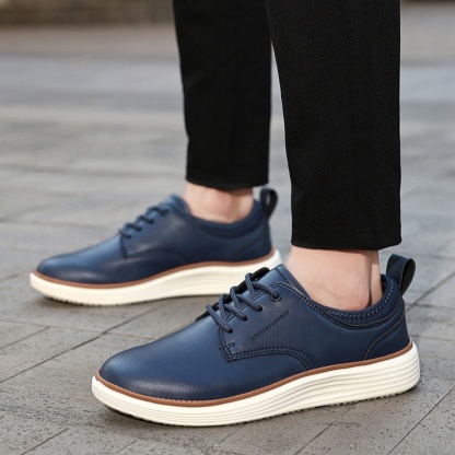 Men's leather shoes