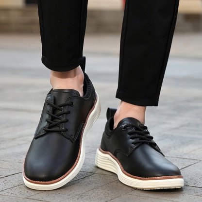 Men's leather shoes
