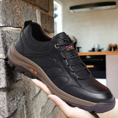 Men's leather shoes