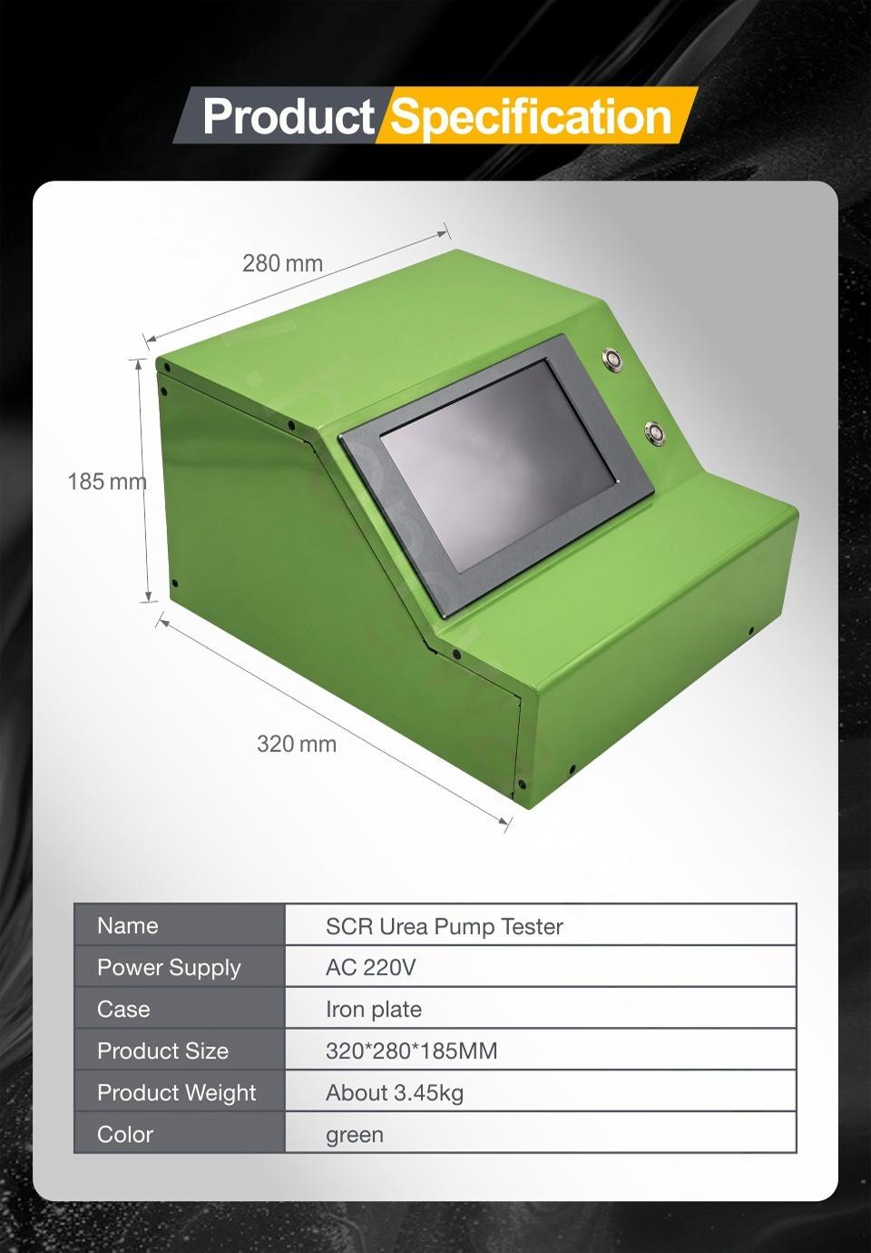 All-in-one SCR Urea Pump/NOx Sensors/Liquid level/Temperature Sensor/Exhaust temperature Sensor Tester
