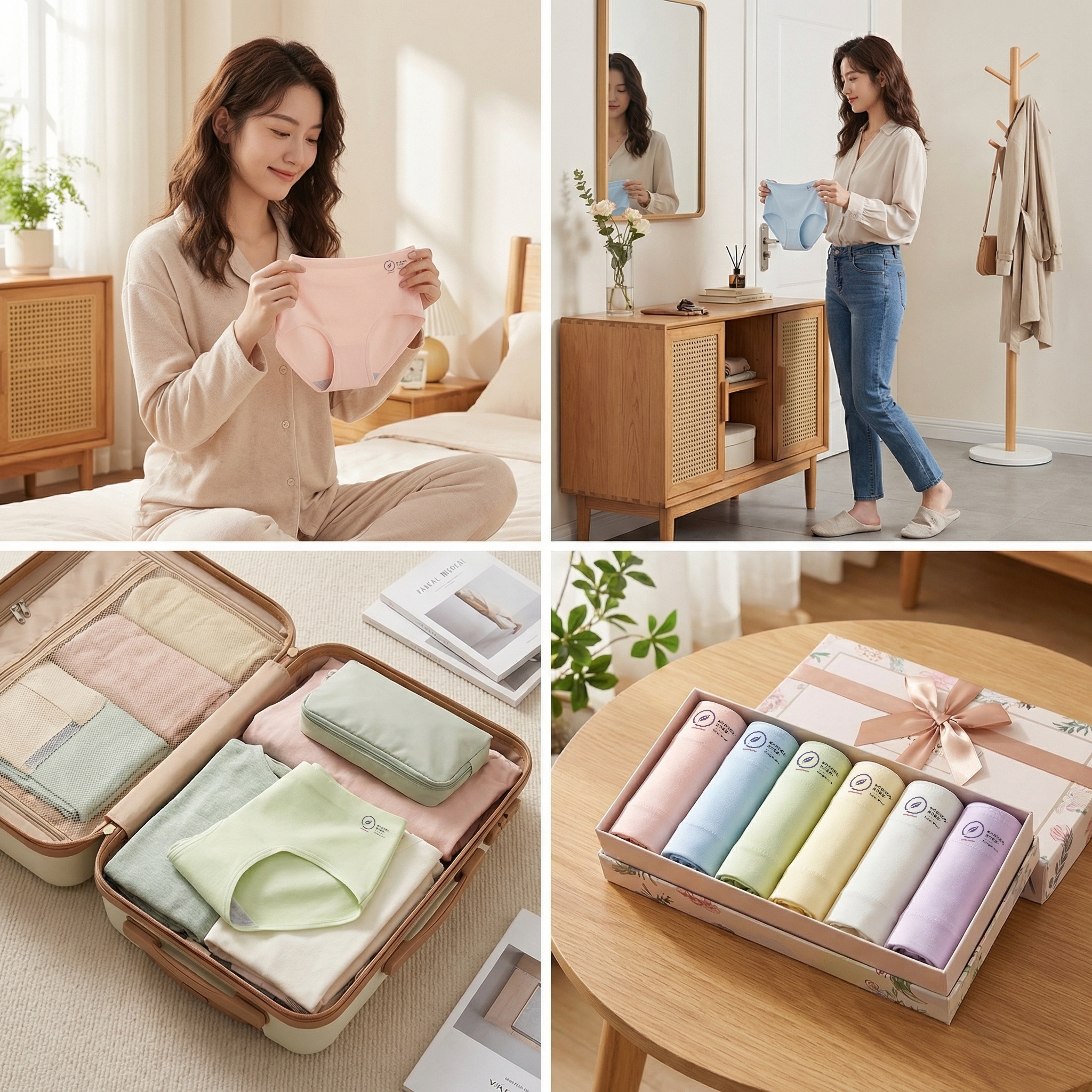 Cotton pH Sensing Underwear That Talks