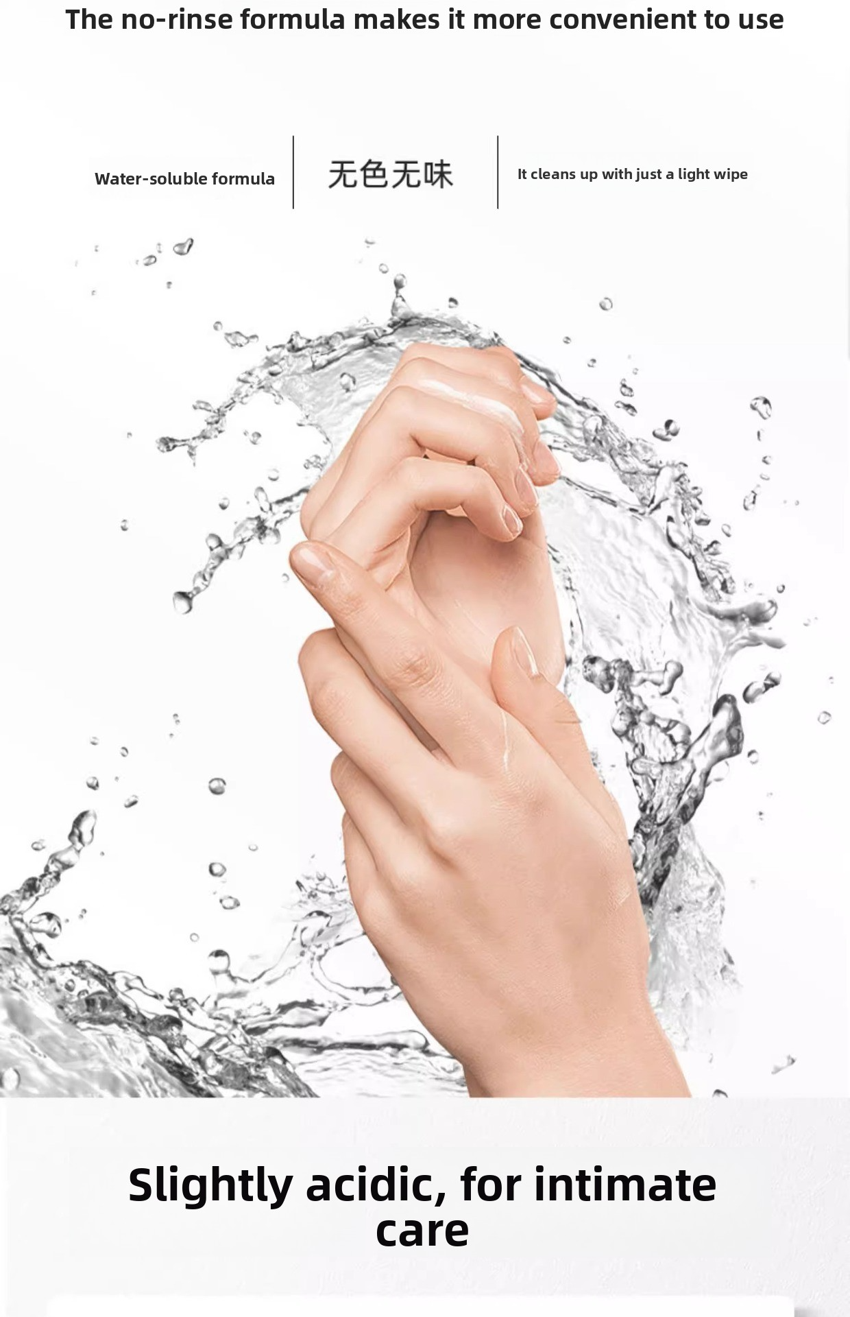 Water-Based Intimate Lubricant – 200ml No-Rinse Formula