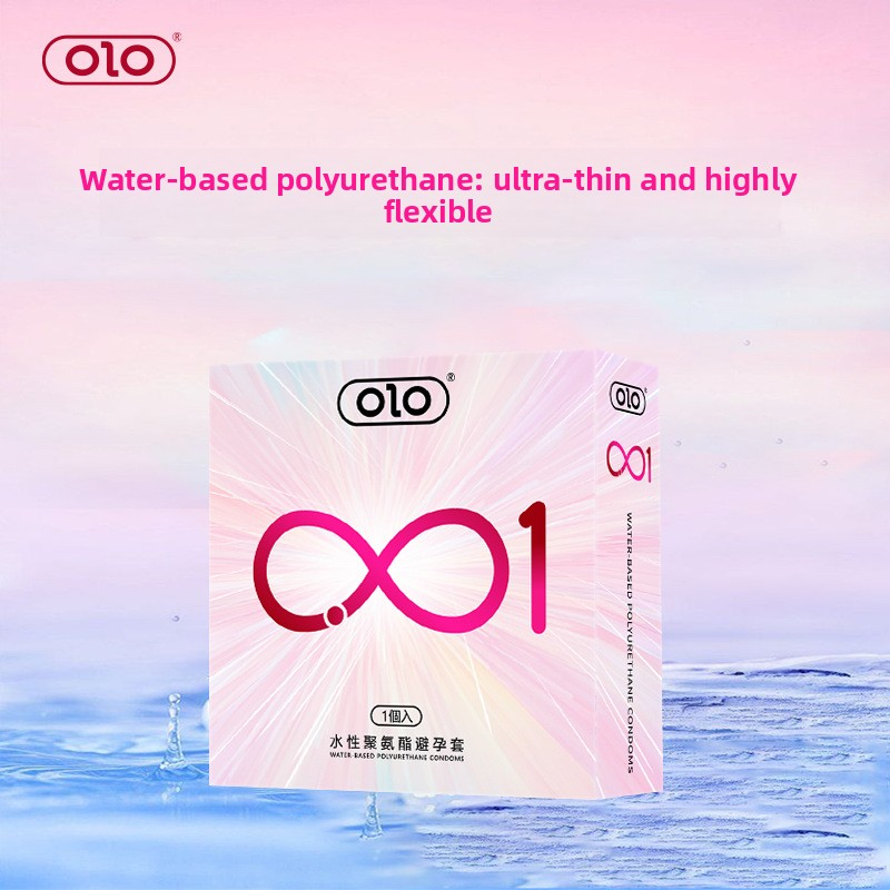 Condoms ultra-thin 001 water-based polyurethane ultra-hydrating condoms for delivery, Meituan standard product wholesale