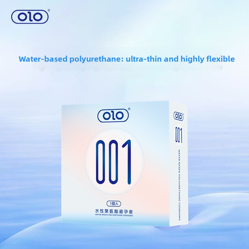 Condoms ultra-thin 001 water-based polyurethane ultra-hydrating condoms for delivery, Meituan standard product wholesale