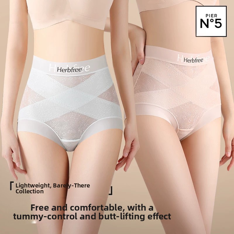 Mid-High Waist Shaping Briefs – Tummy Control Women's Underwear