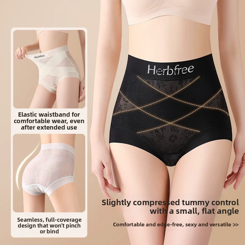 Mid-High Waist Shaping Briefs – Tummy Control Women's Underwear