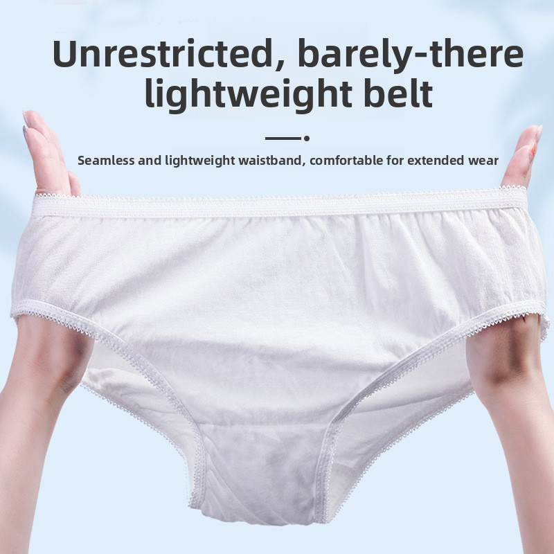 Disposable Women's Underwear – 5-Pack Travel & Postpartum Briefs