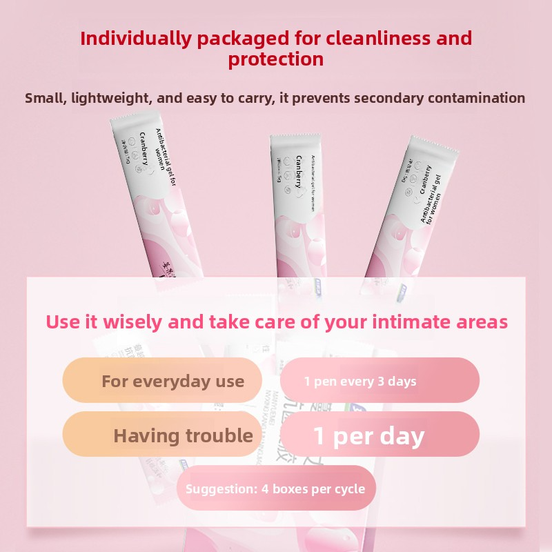 Cranberry Intimate Care Gel – Moisturizing Feminine Wellness Formula