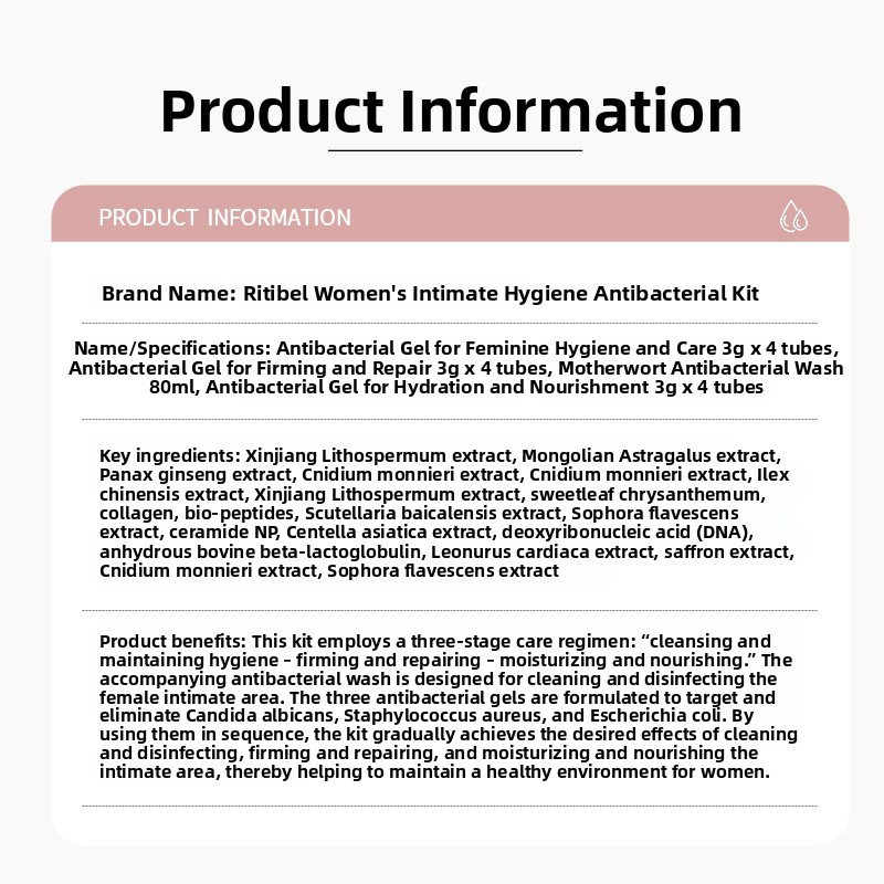 Women's Intimate Care Gel Set – Hydrating Feminine Wellness Collection
