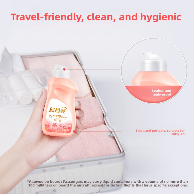 Travel-Size Underwear Laundry Detergent – 80g Portable Stain Remover