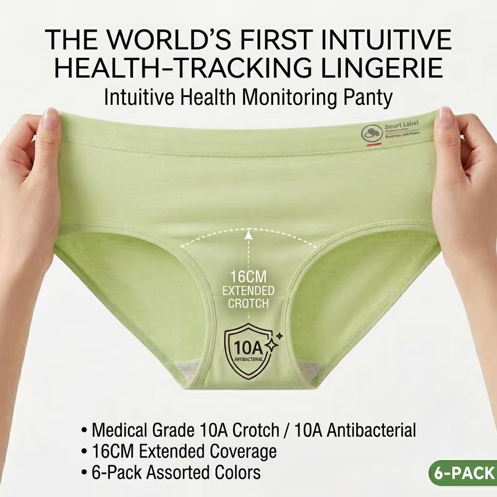 Cotton pH Sensing Underwear That Talks