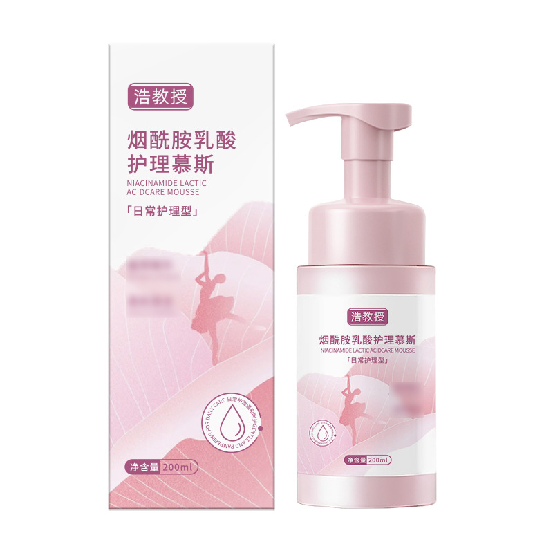 Niacinamide Lactic Acid Dandelion Herbal Daily Feminine Intimate Care Mousse Cleanser Wholesale