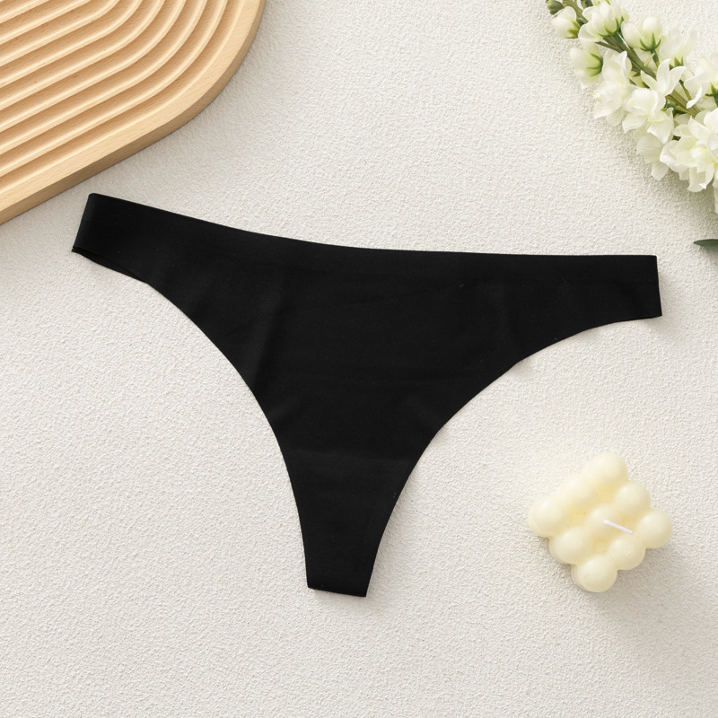 Cross-border European and American plus-size seamless women's panties for Amazon and Shein, sexy low-rise breathable sports foreign trade women's underwear
