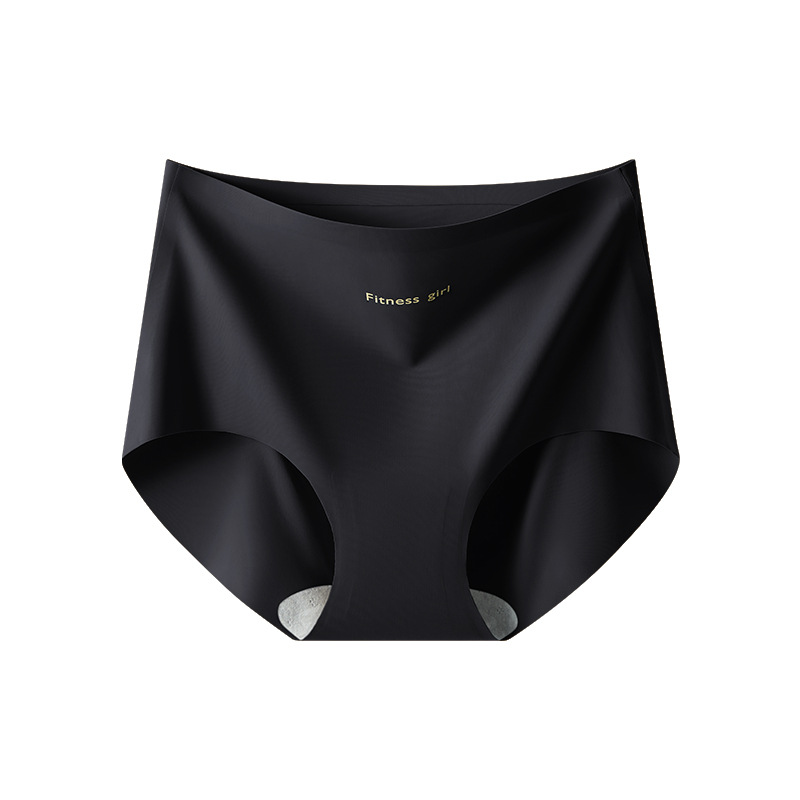 yoga Mid-waist seamless ice silk panties