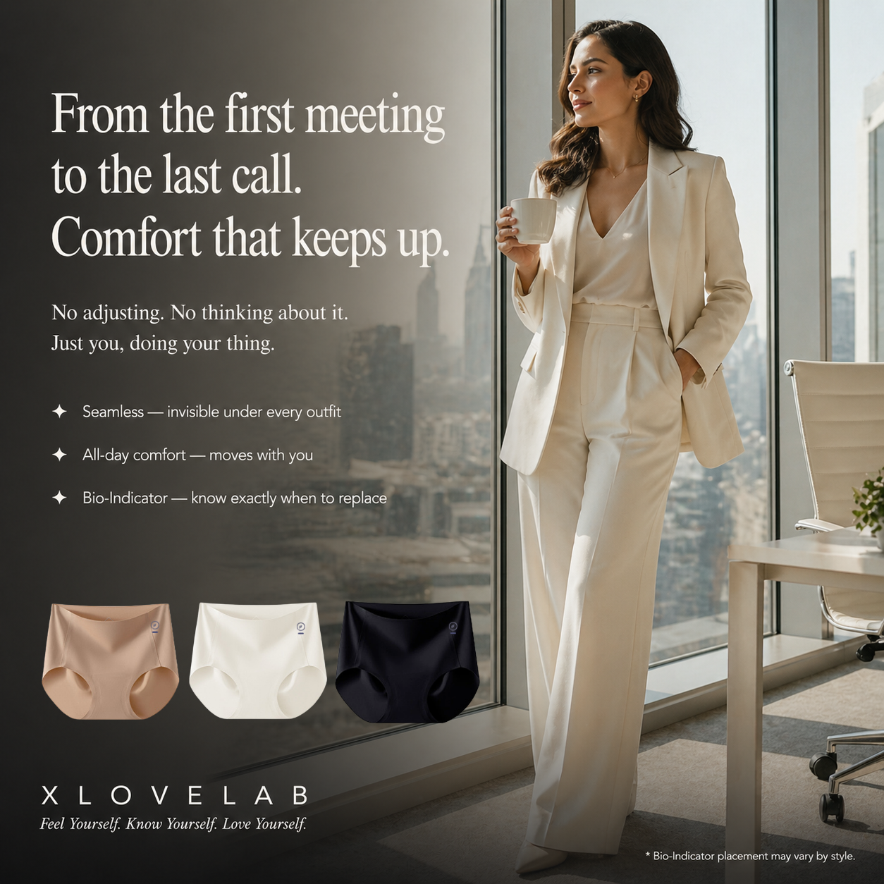 粉底液无痕内裤Second-Skin Seamless Brief