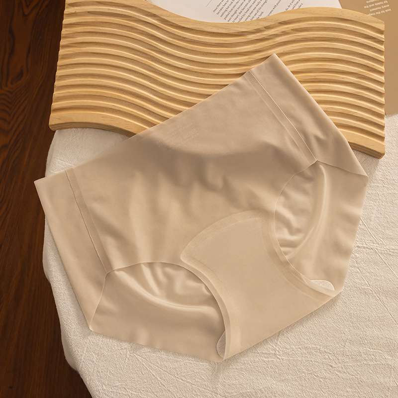 yoga  Bare Sensation Ice Silk Seamless Panties 