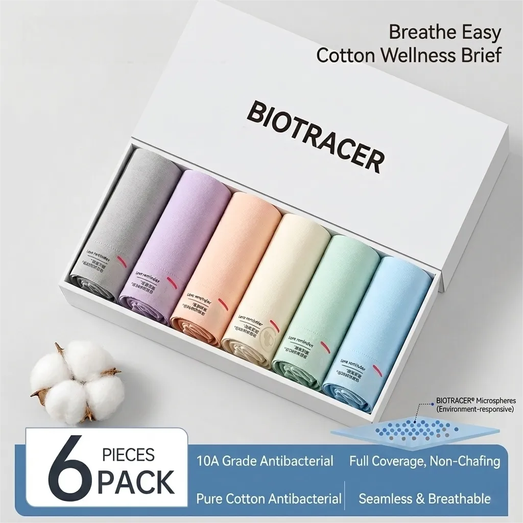 Bio-Indicated 10A Breathable Modal Underwear that actually "talks"