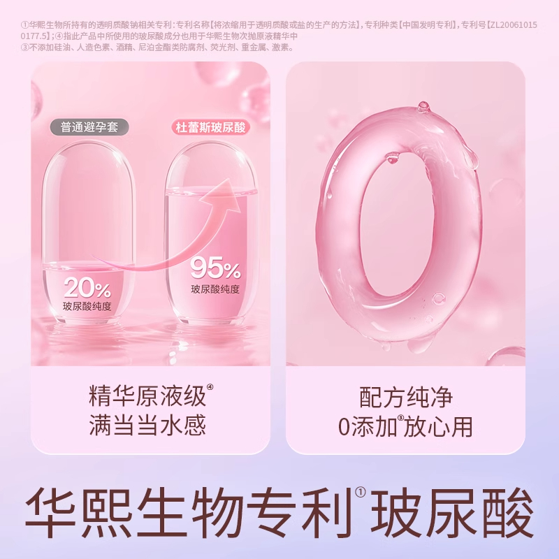 Durex small reservoir condoms for women, instant orgasm condoms, lubricated, ultra-thin, hyaluronic acid, ultra-thin, bare-skin feel condoms, wholesale