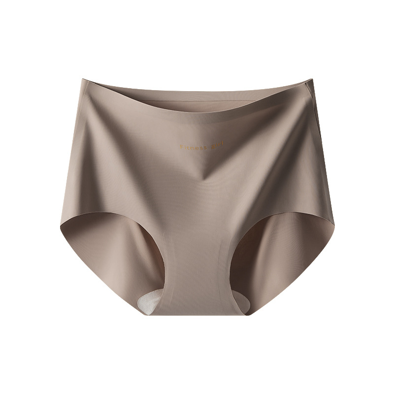 yoga Mid-waist seamless ice silk panties