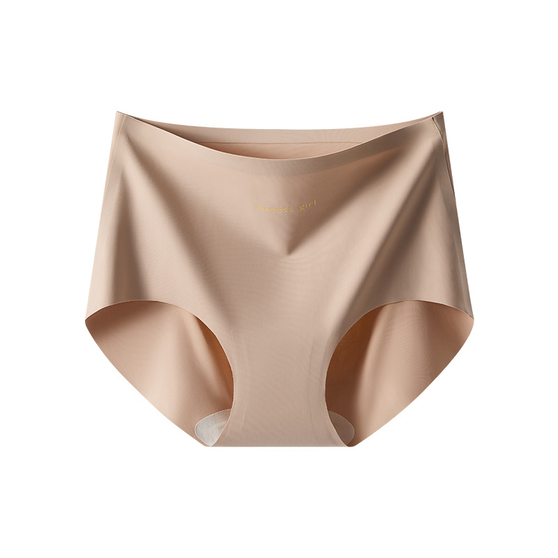 yoga Mid-waist seamless ice silk panties