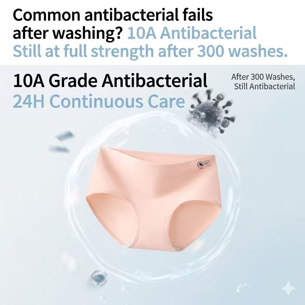 Bio-Indicated 10A Breathable Modal Underwear that actually "talks"