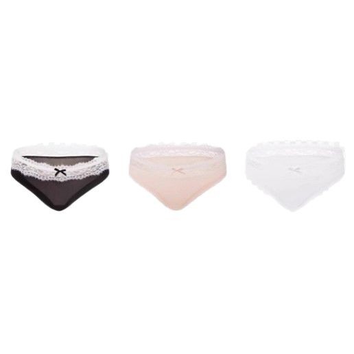 Women lace-trim triangle panties