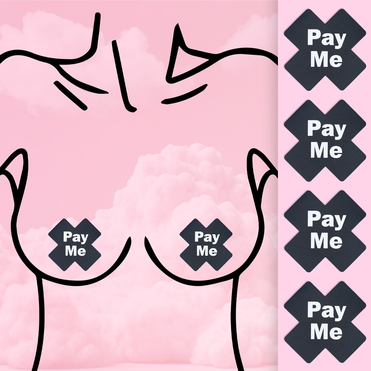 Breathable Disposable Nipple Covers