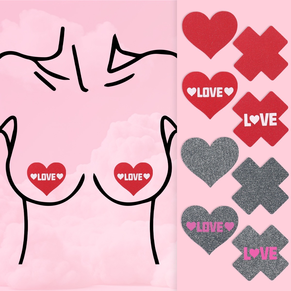 Breathable Disposable Nipple Covers