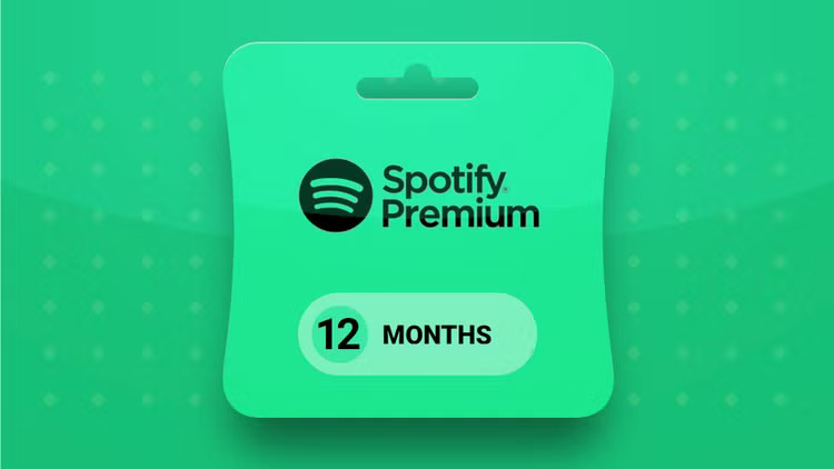 Spotify 12-month Premium Account