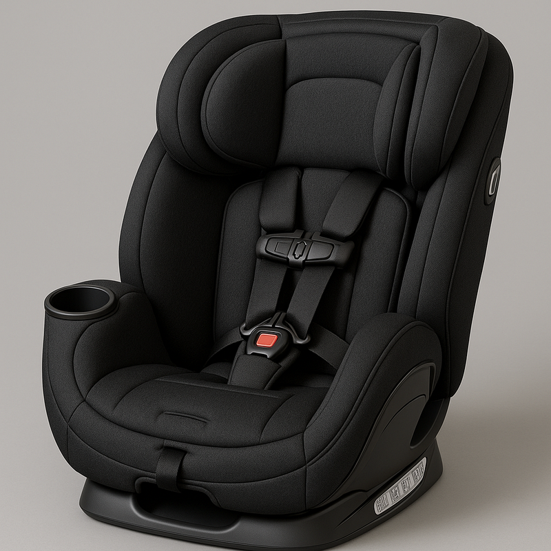 Asiento Coche Bebé Negro Comodidad Ajustable Seguridad Comprobada