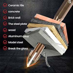 Efficient Universal Drilling Bits
