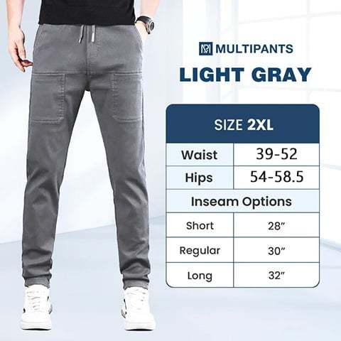 🔥Last Day 👖MultiPants – High Stretch Multi-pocket Durable Cargo Pants