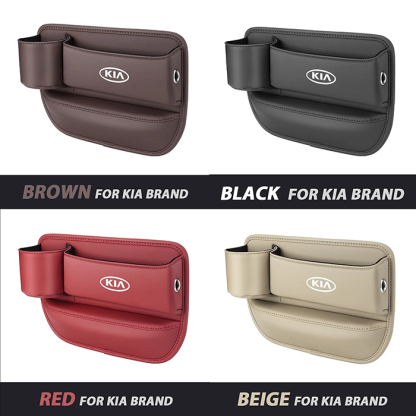 🔥Starting from 50% off🔥Exclusive Logo Leather Car seat Storage Box